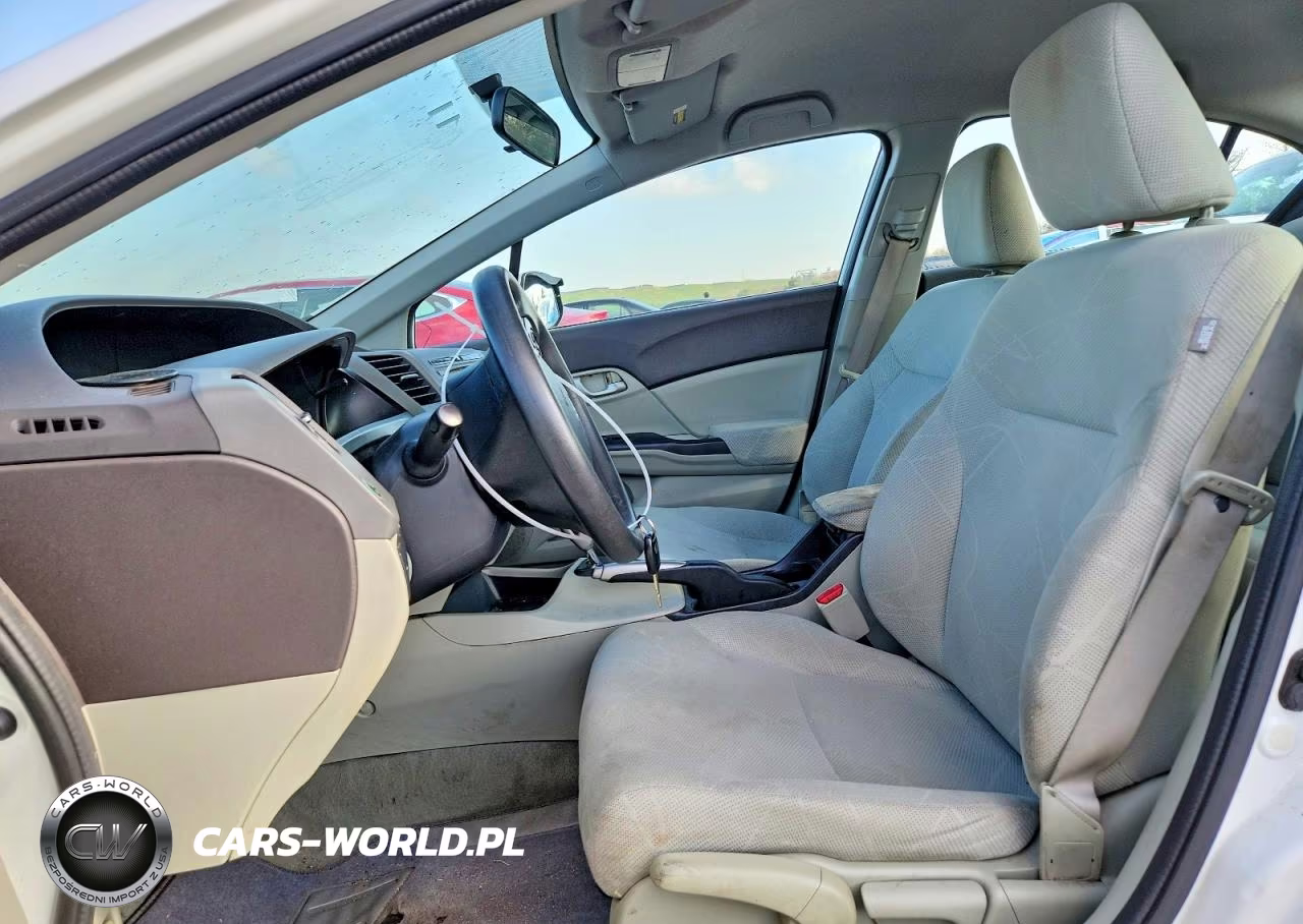 2012 Honda Civic Lx VIN:19XFB2F58CE103438 - 7