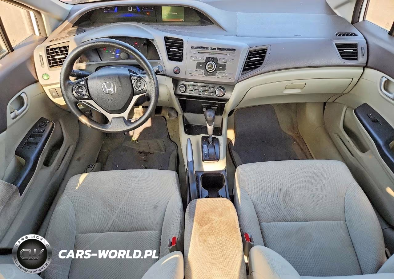 2012 Honda Civic Lx VIN:19XFB2F58CE103438 - 8