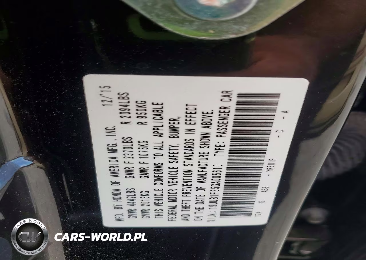 2016 Acura Tlx VIN:19UUB1F35GA005610 - 12
