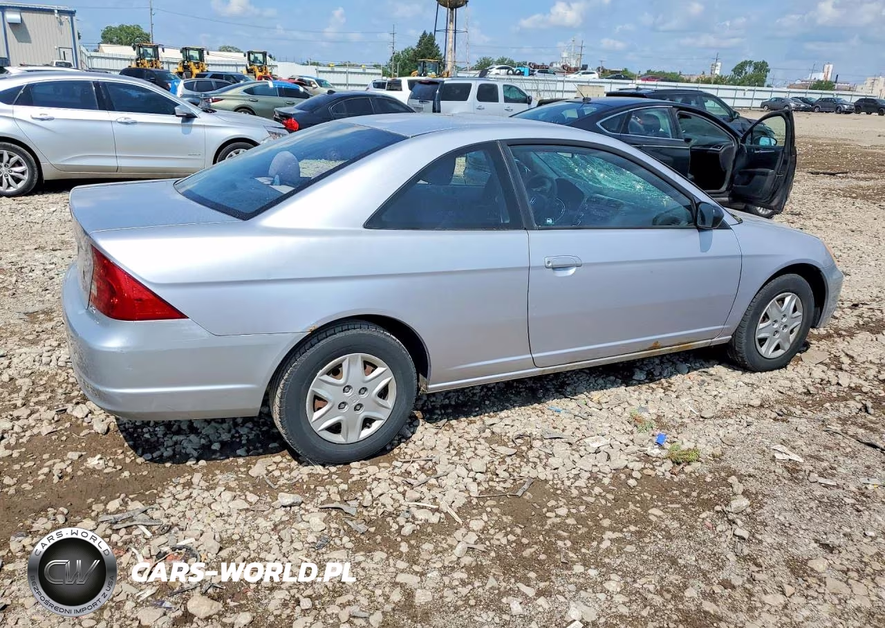 2003 Honda Civic Lx VIN:1HGEM22583L001111 - 3
