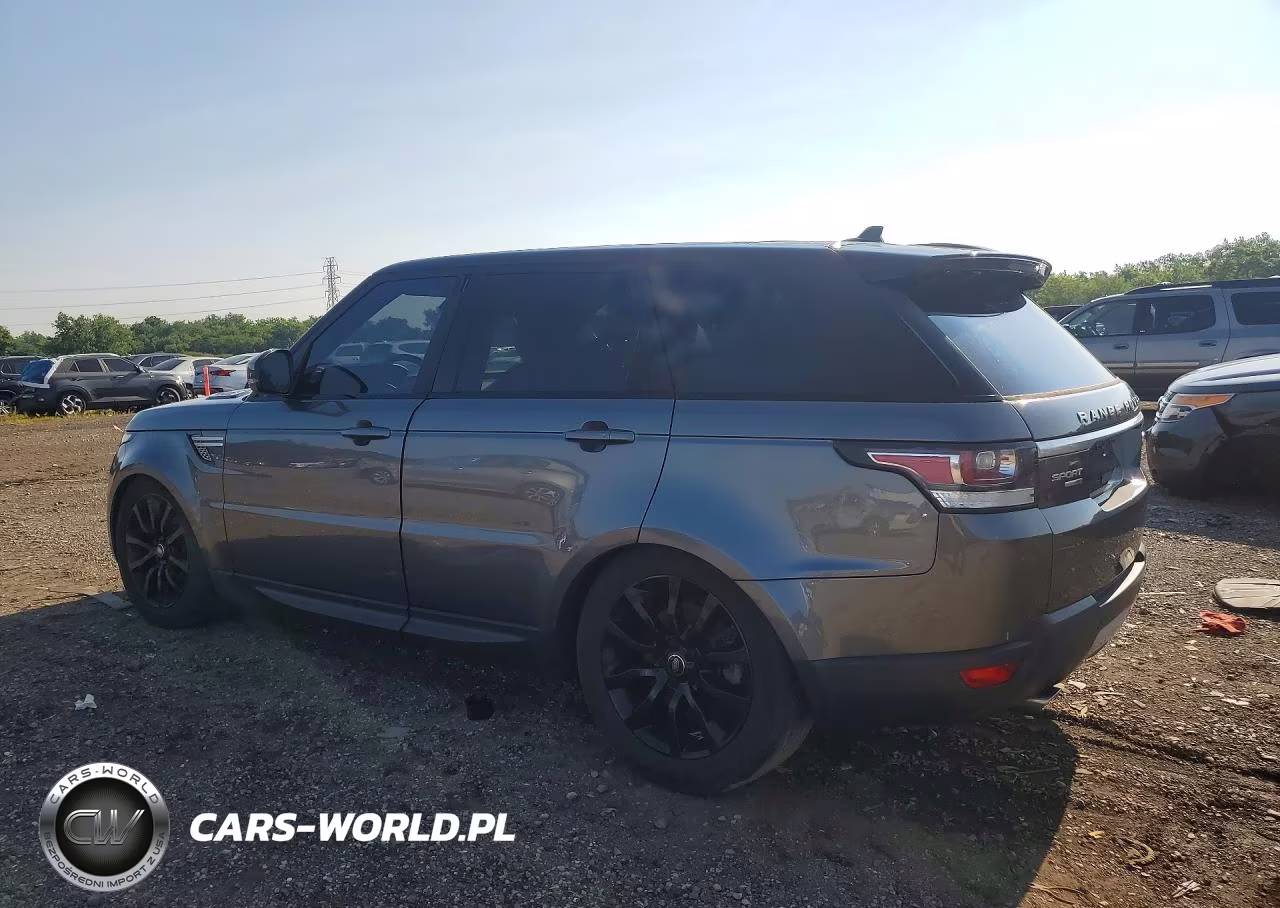 2016 Land Rover Range Rover Sport Hse VIN:SALWR2VF1GA578632 - 2