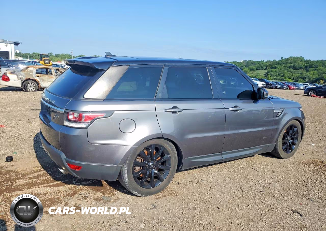 2016 Land Rover Range Rover Sport Hse VIN:SALWR2VF1GA578632 - 3