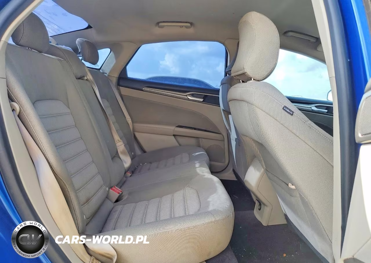 2017 Ford Fusion Se VIN:3FA6P0H76HR383175 - 10