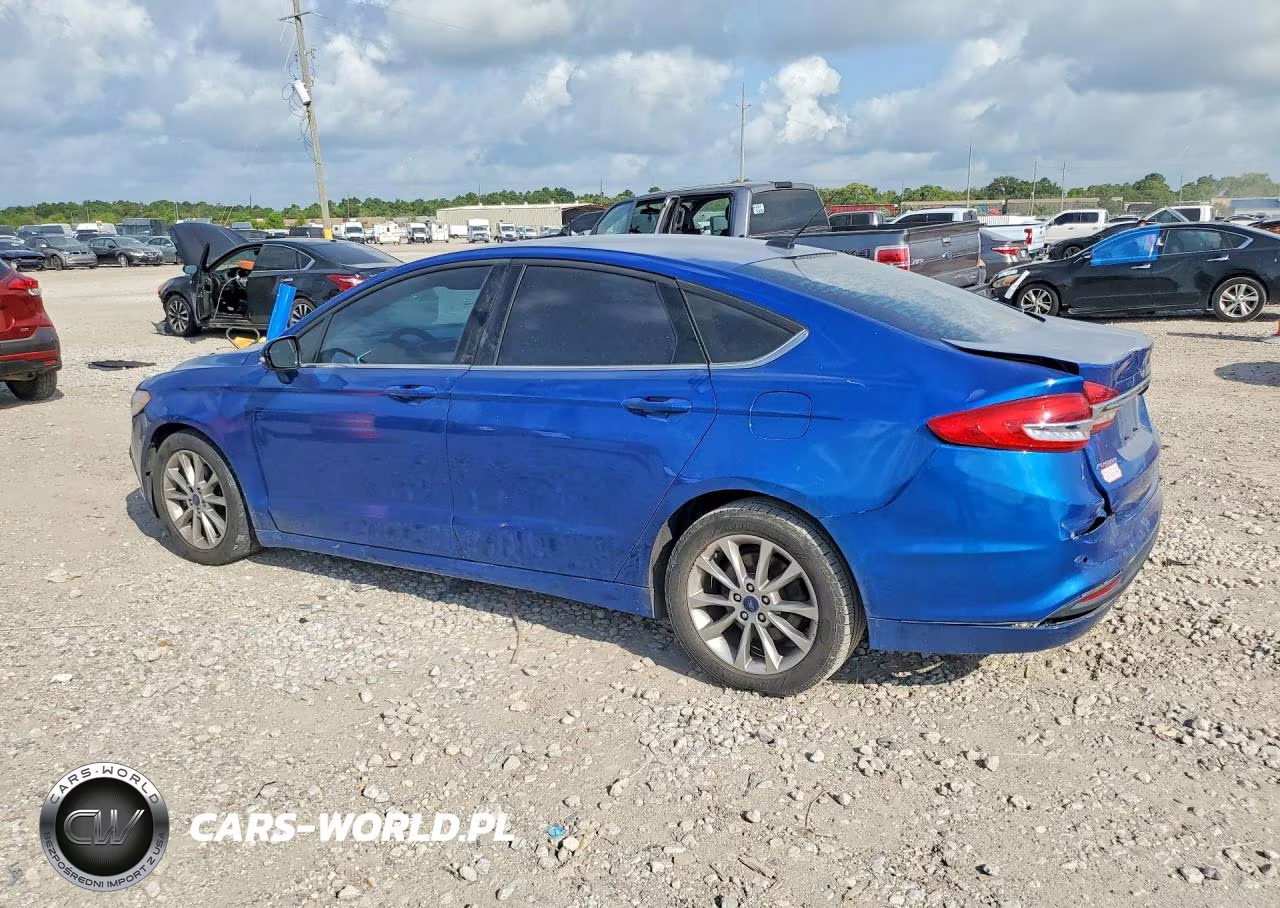 2017 Ford Fusion Se VIN:3FA6P0H76HR383175 - 2