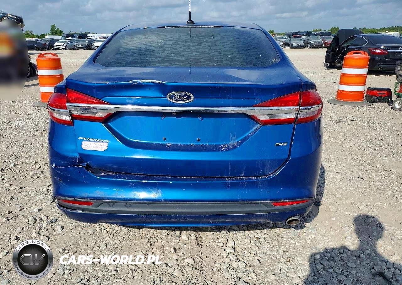 2017 Ford Fusion Se VIN:3FA6P0H76HR383175 - 6