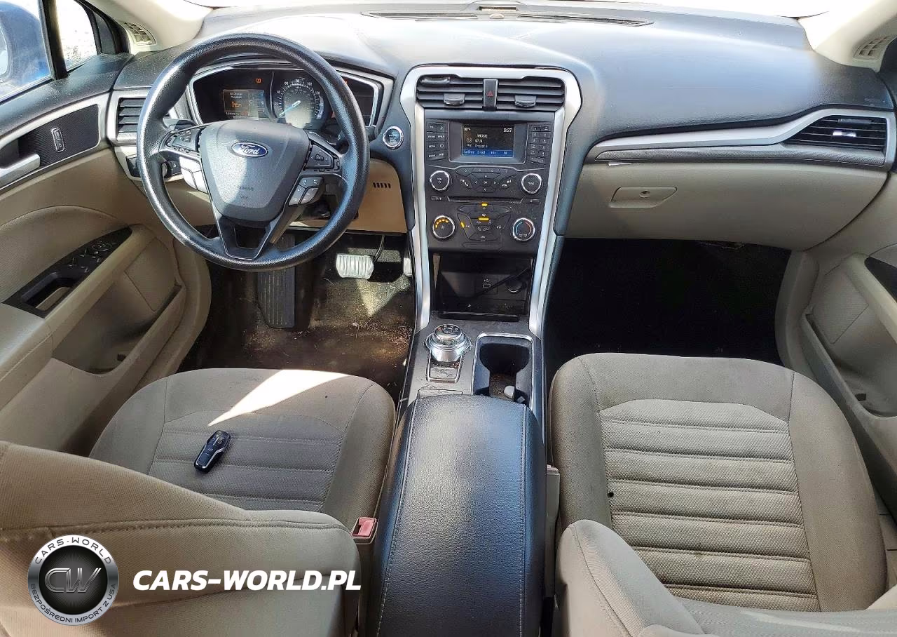 2017 Ford Fusion Se VIN:3FA6P0H76HR383175 - 8
