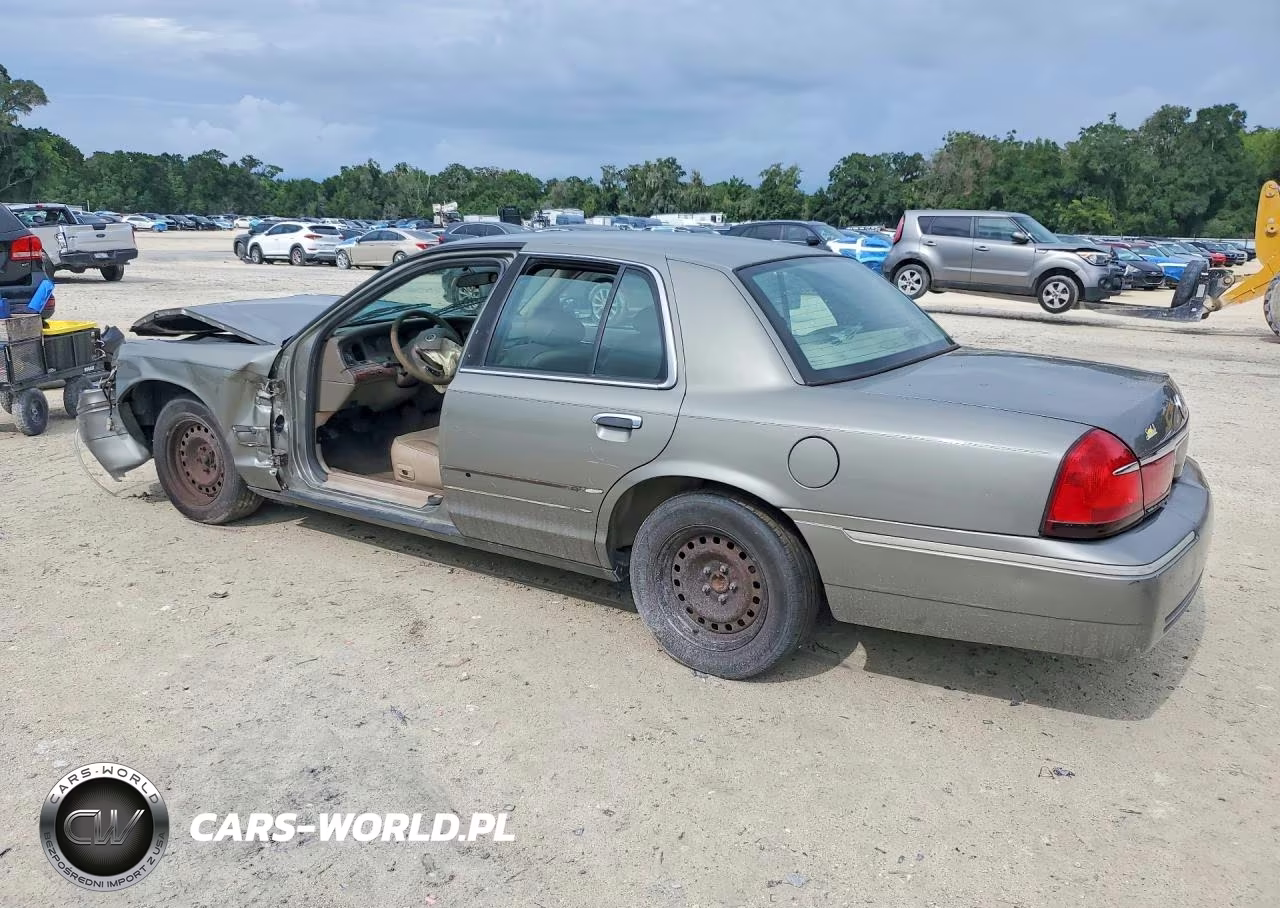 2002 Mercury Grand Marquis Gs VIN:2MEFM74W32X642172 - 2