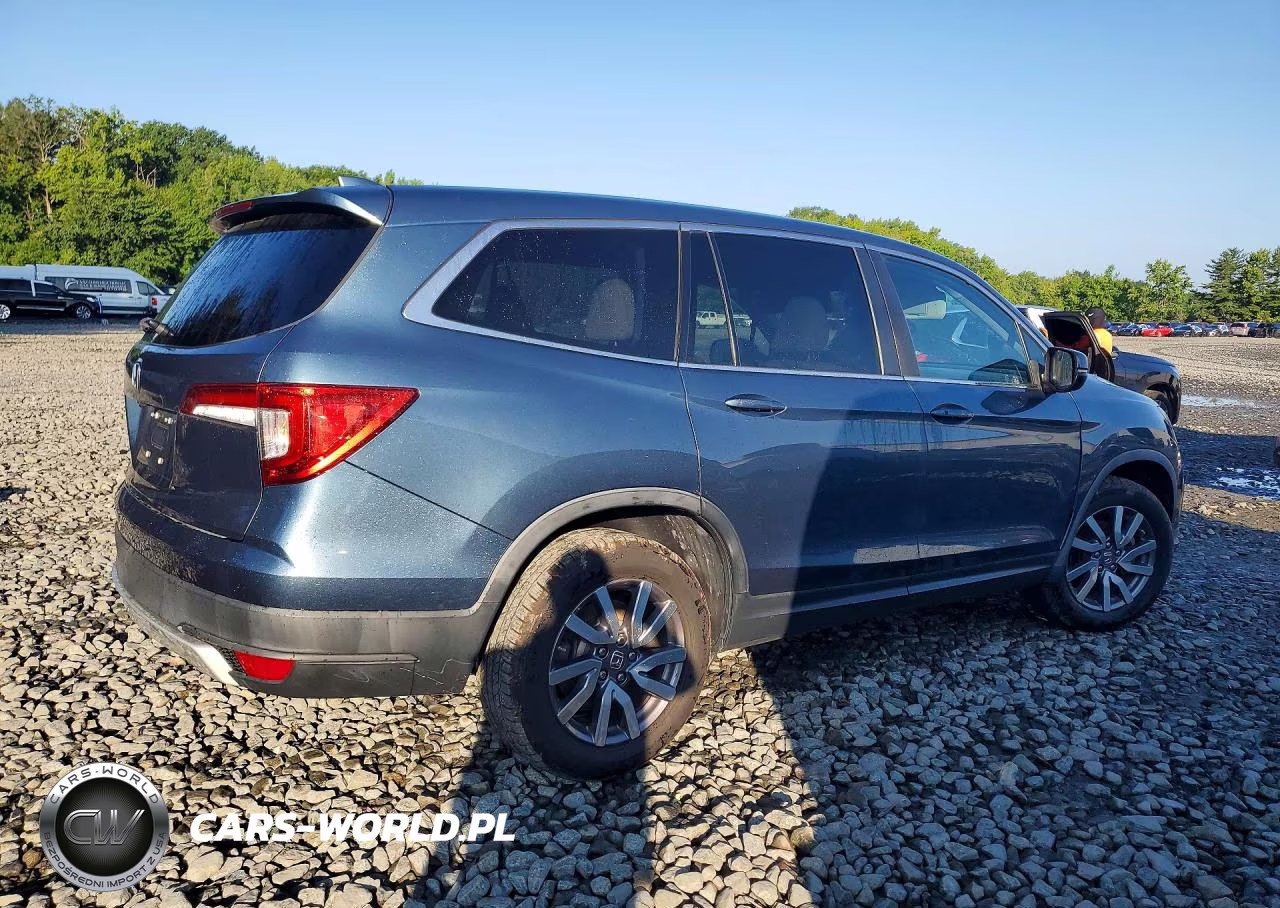 2020 Honda Pilot Ex VIN:5FNYF5H3XLB018606 - 3