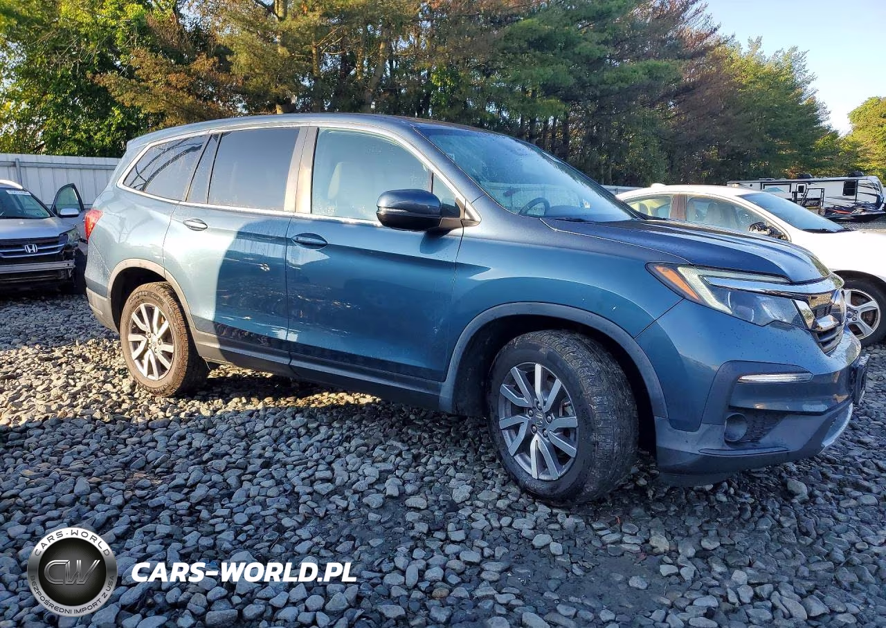 2020 Honda Pilot Ex VIN:5FNYF5H3XLB018606 - 4