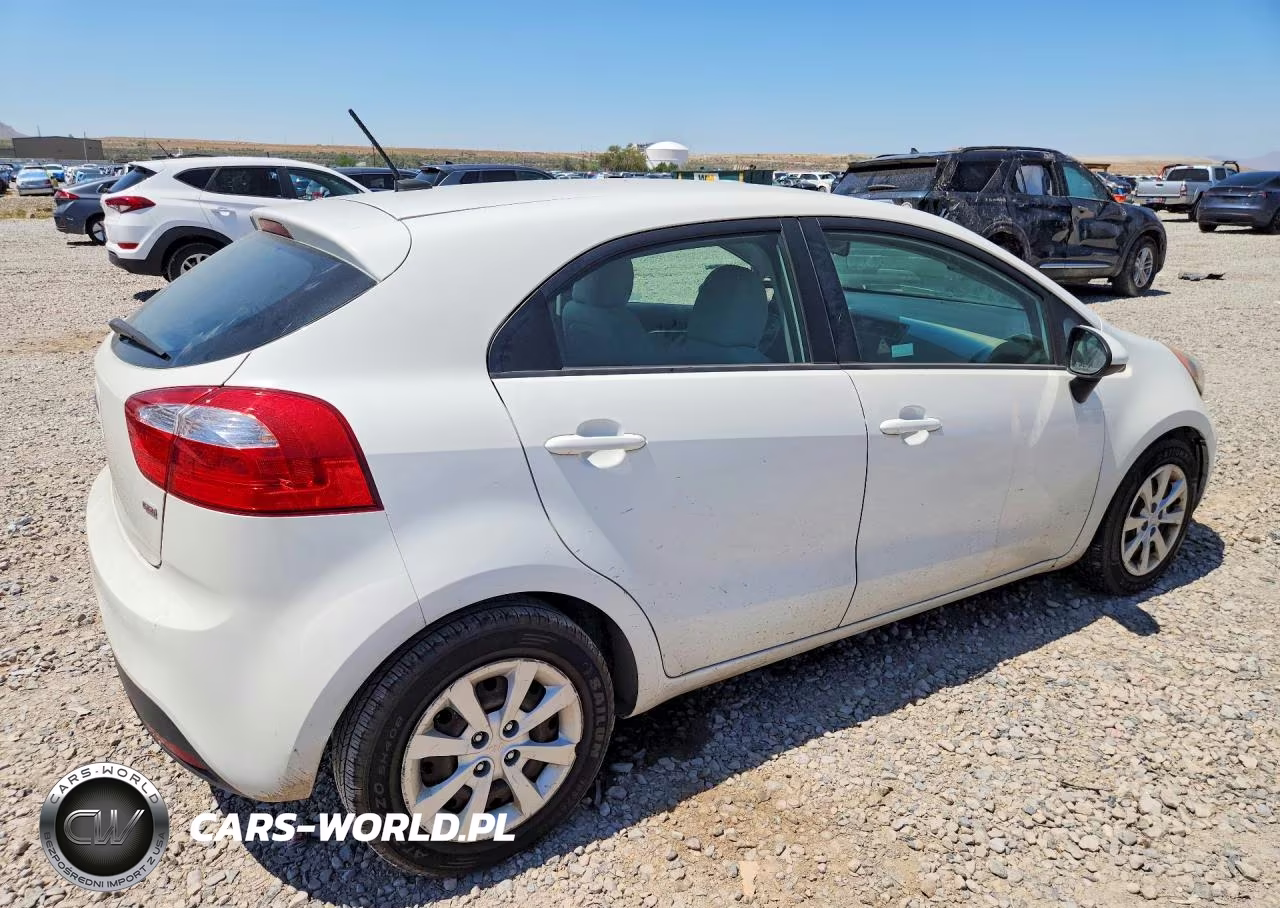 2013 Kia Rio Lx VIN:KNADM5A36D6110014 - 3