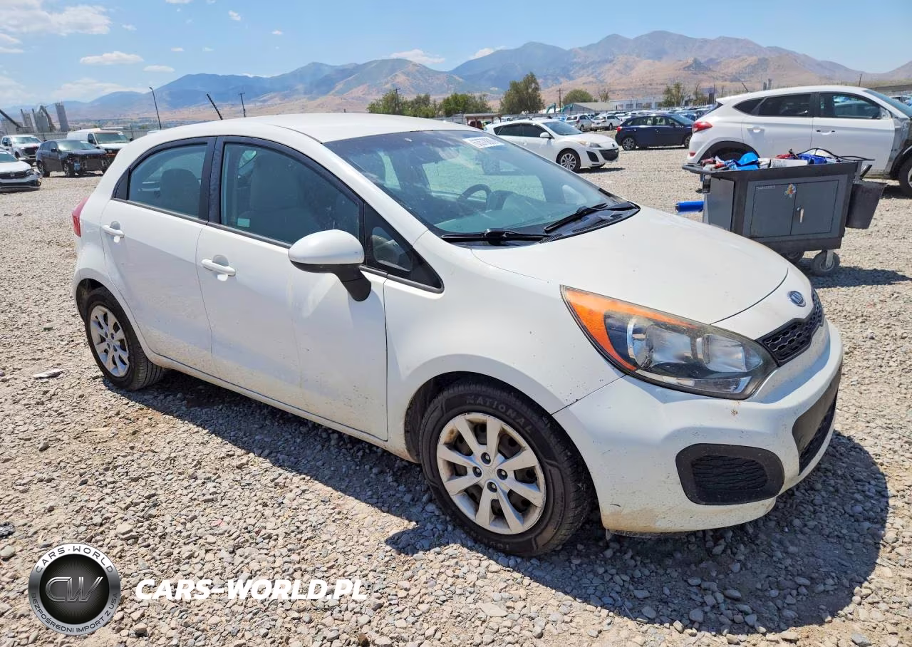 2013 Kia Rio Lx VIN:KNADM5A36D6110014 - 4