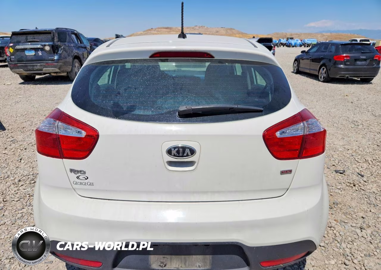 2013 Kia Rio Lx VIN:KNADM5A36D6110014 - 6