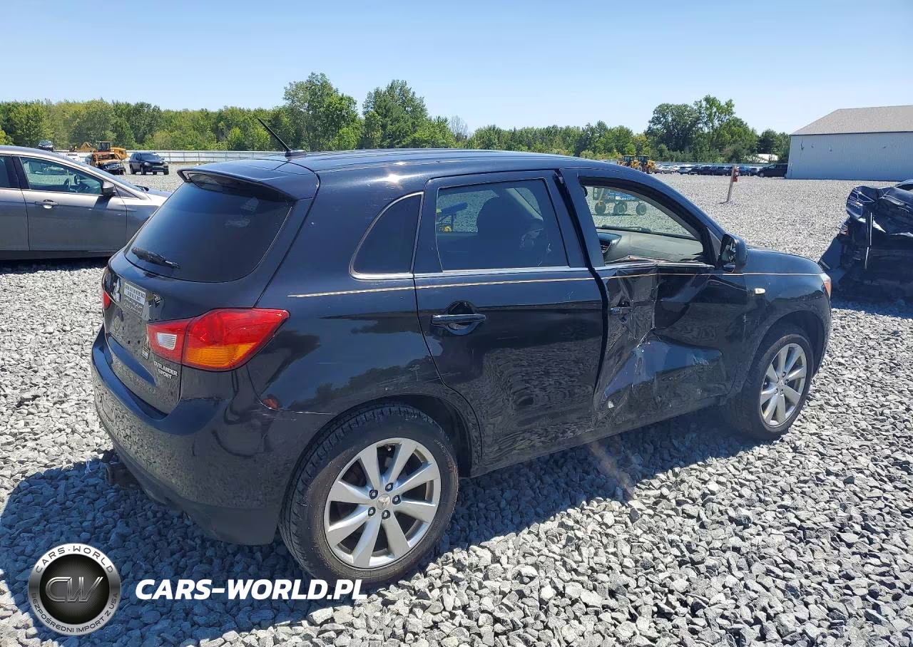 2015 Mitsubishi Outlander Sport Se VIN:4A4AP4AU0FE055397 - 3