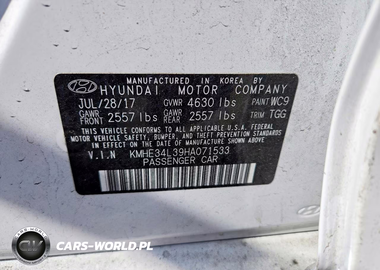 2017 Hyundai Sonata Hybrid Limited VIN:KMHE34L39HA071533 - 13