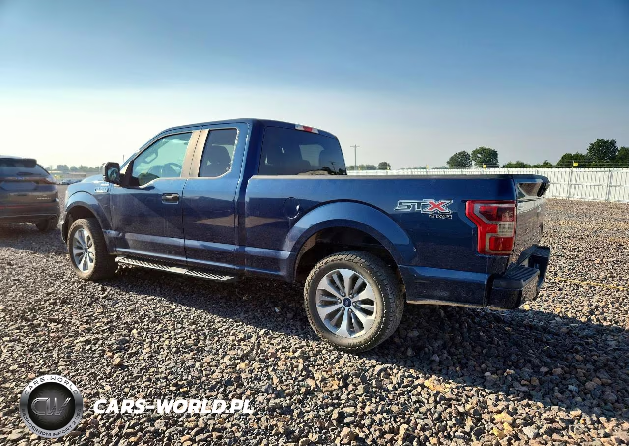 2018 Ford F150 Super Cab VIN:1FTEX1EP9JKF97880 - 2