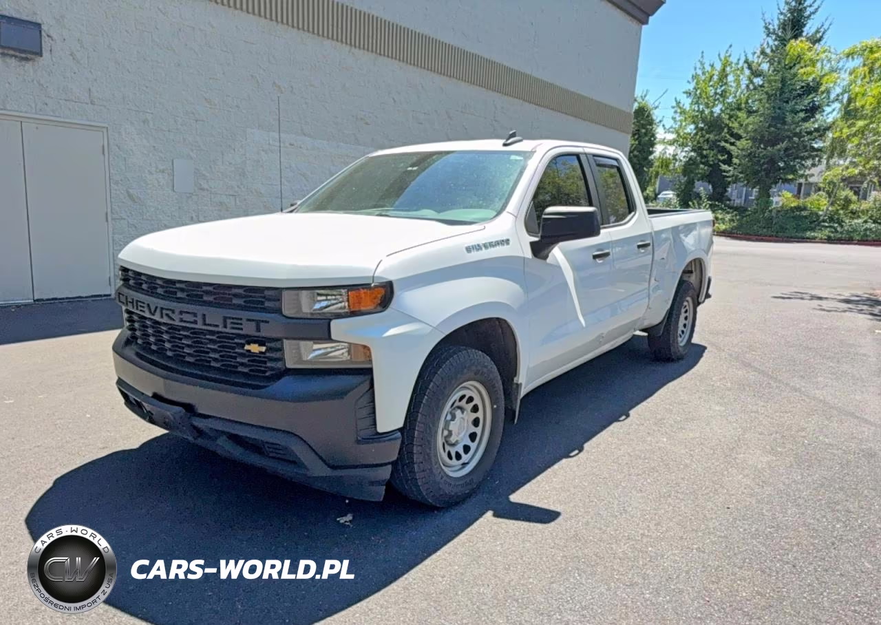 2019 Chevrolet Silverado 1500 Work Truck VIN:1GCRWAEH9KZ237479 - 2