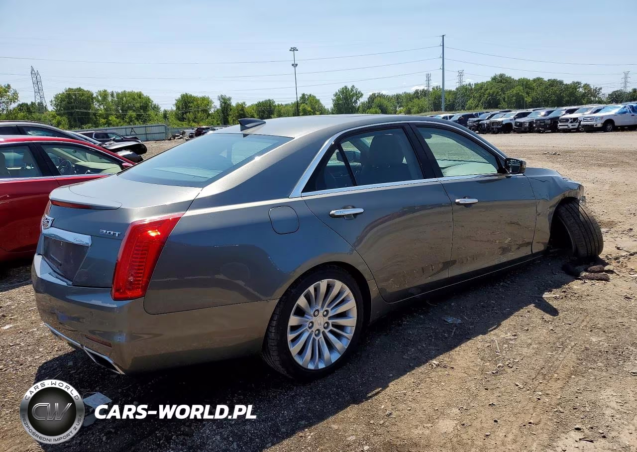 2016 Cadillac Cts Luxury Collection VIN:1G6AX5SXXG0176185 - 3