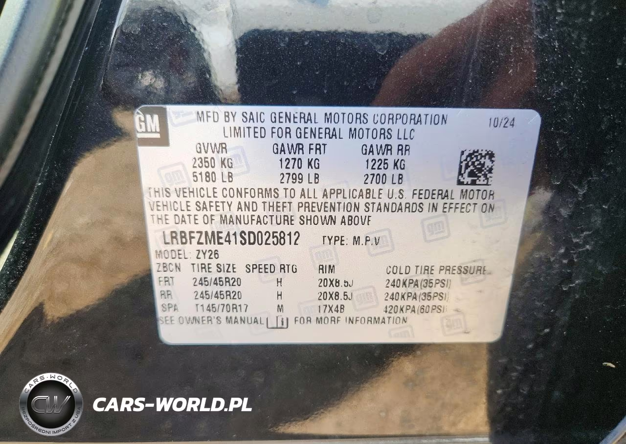 2025 Buick Envision Avenir VIN:LRBFZME41SD025812 - 13
