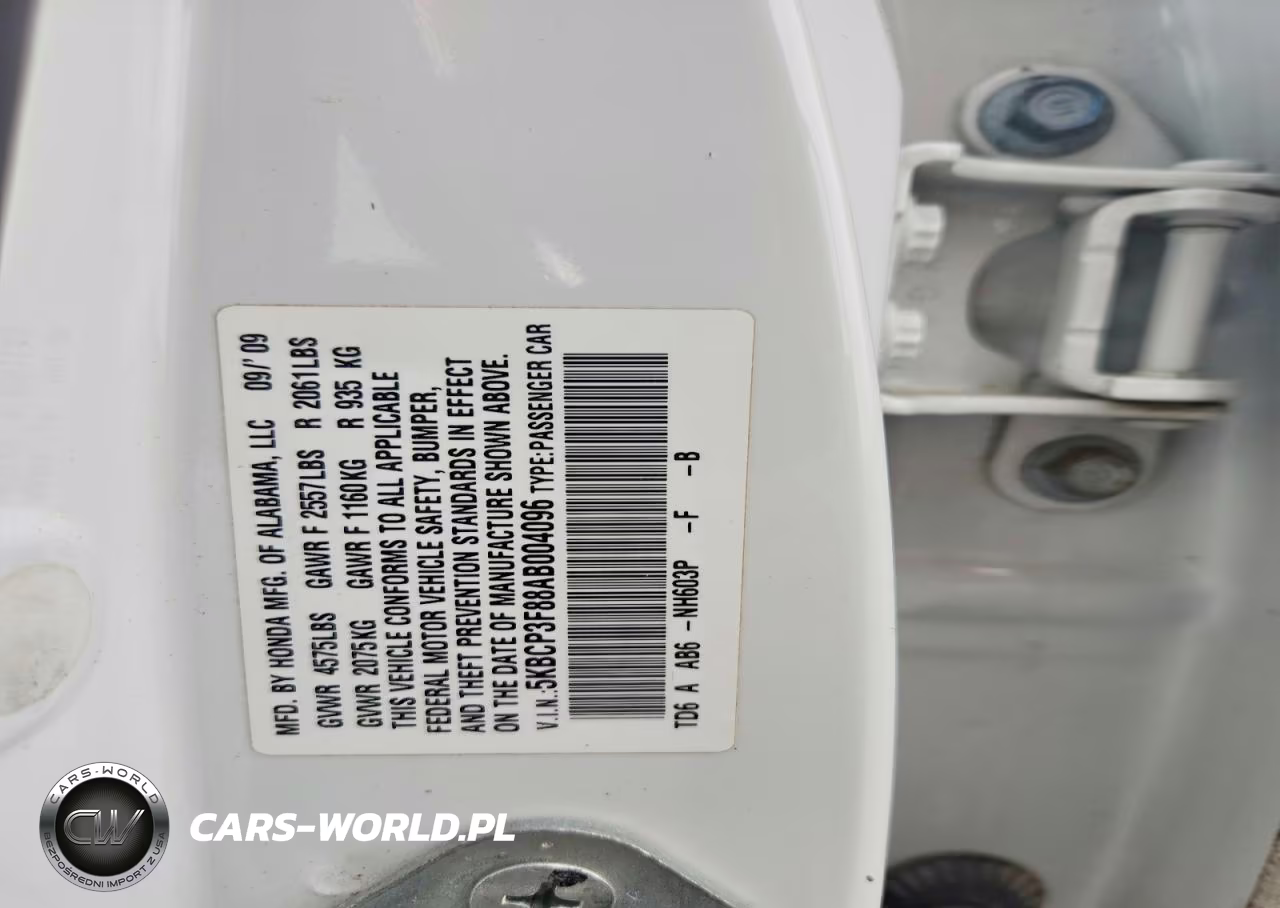 2010 Honda Accord Exl VIN:5KBCP3F88AB004096 - 12