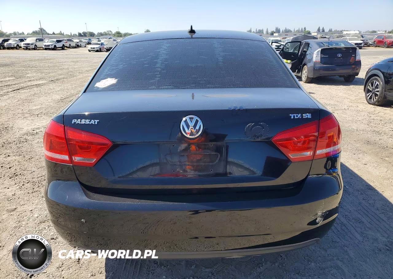 2013 Volkswagen Passat Se VIN:1VWBN7A30DC118398 - 6