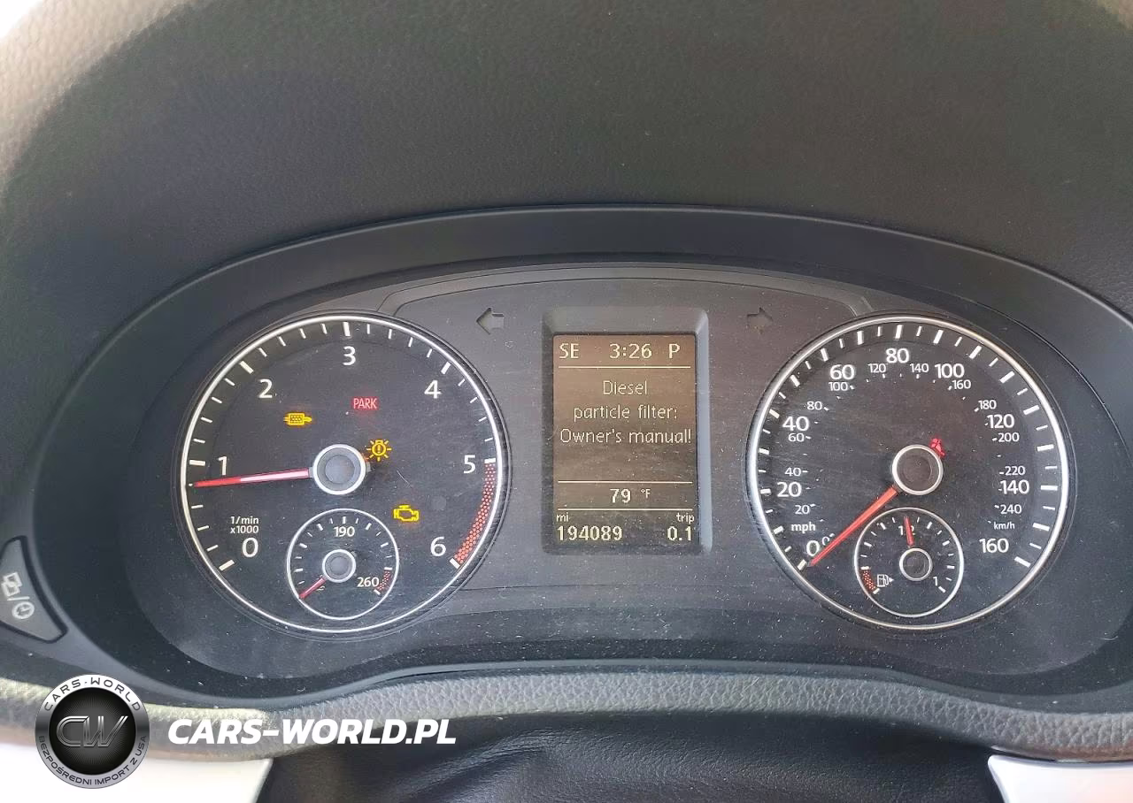 2013 Volkswagen Passat Se VIN:1VWBN7A30DC118398 - 9