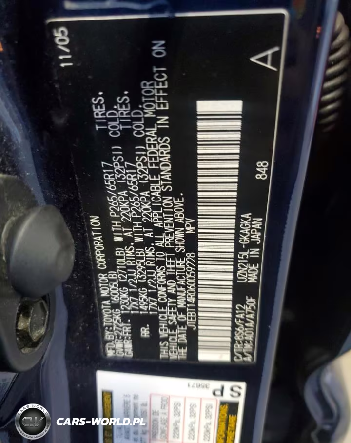 2006 Toyota 4Runner Sr5 VIN:JTEBT14R060059228 - 13