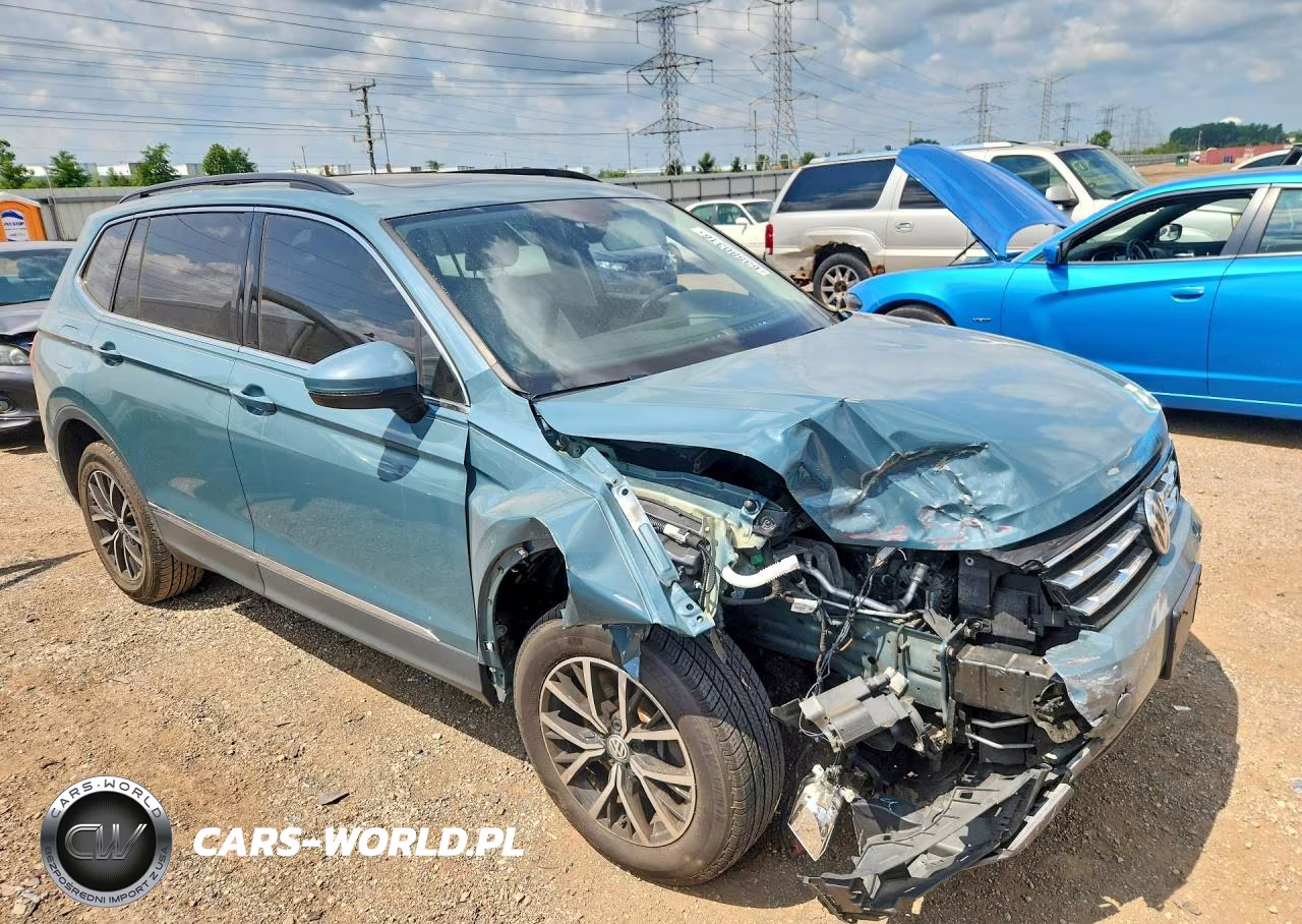 2021 Volkswagen Tiguan Se VIN:3VV2B7AXXMM113983 - 4