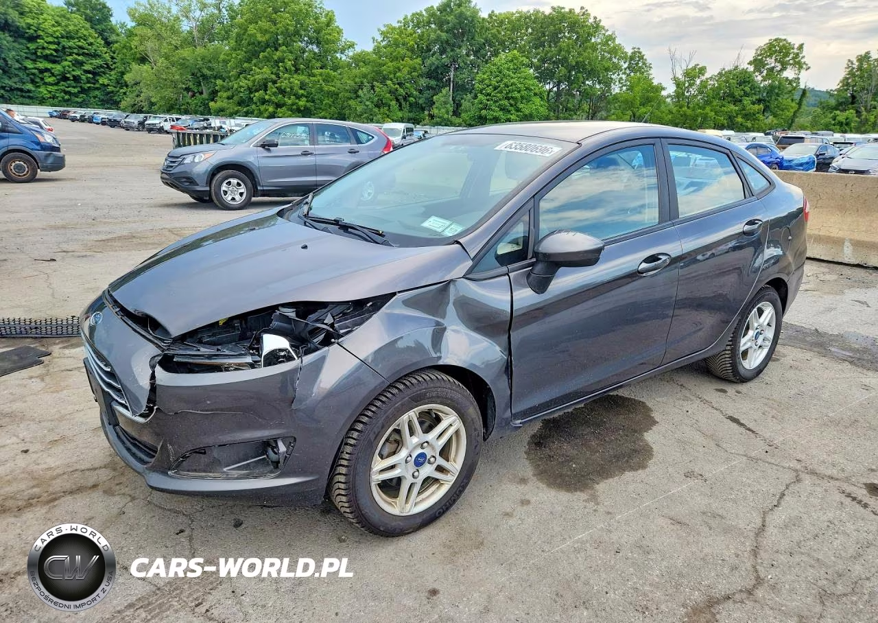 2017 Ford Fiesta Se VIN:3FADP4BJ3HM156591 - 1