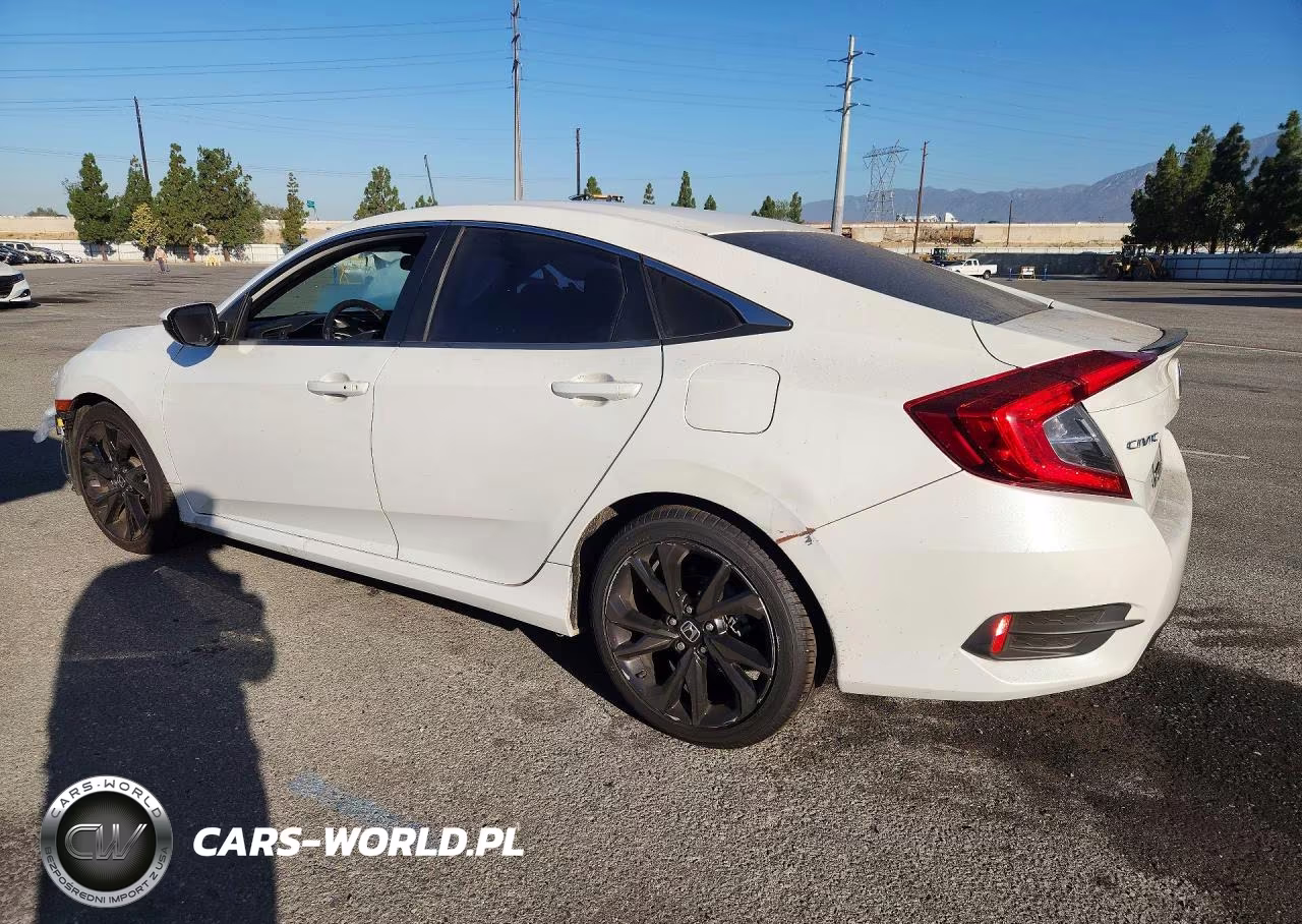 2019 Honda Civic Sport VIN:19XFC2F89KE203618 - 2