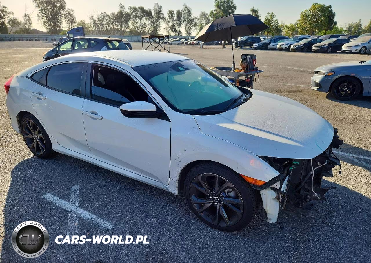 2019 Honda Civic Sport VIN:19XFC2F89KE203618 - 4