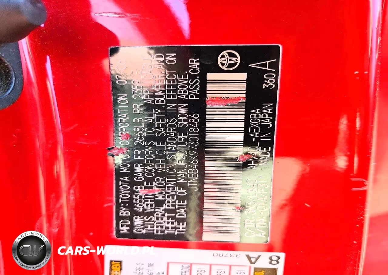 2007 Toyota Camry Hybrid VIN:JTNBB46K973018486 - 13