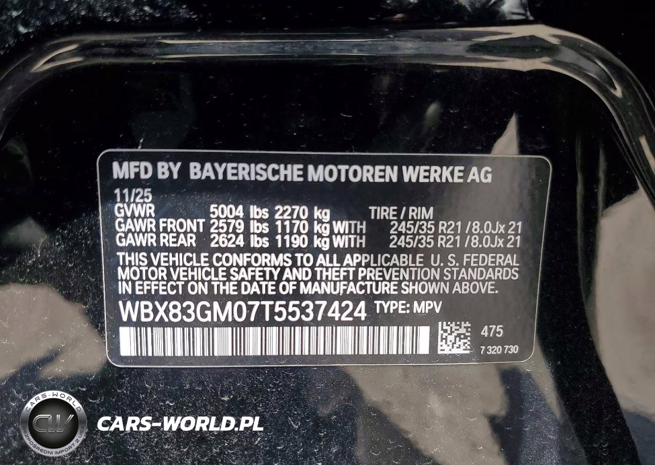 2026 BMW X2 M35I VIN:WBX83GM07T5537424 - 14