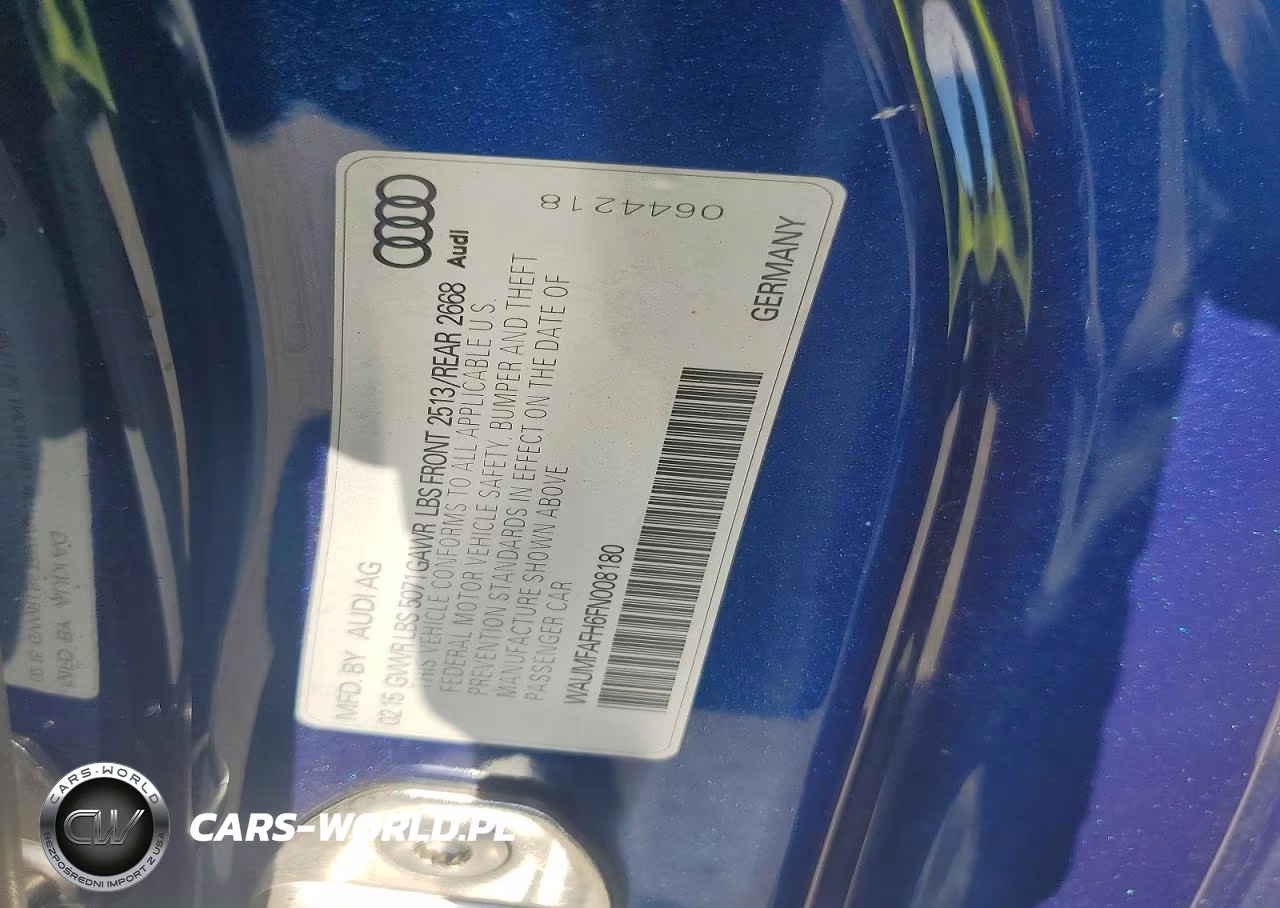 2015 Audi A5 Premium Plus VIN:WAUMFAFH6FN008180 - 12