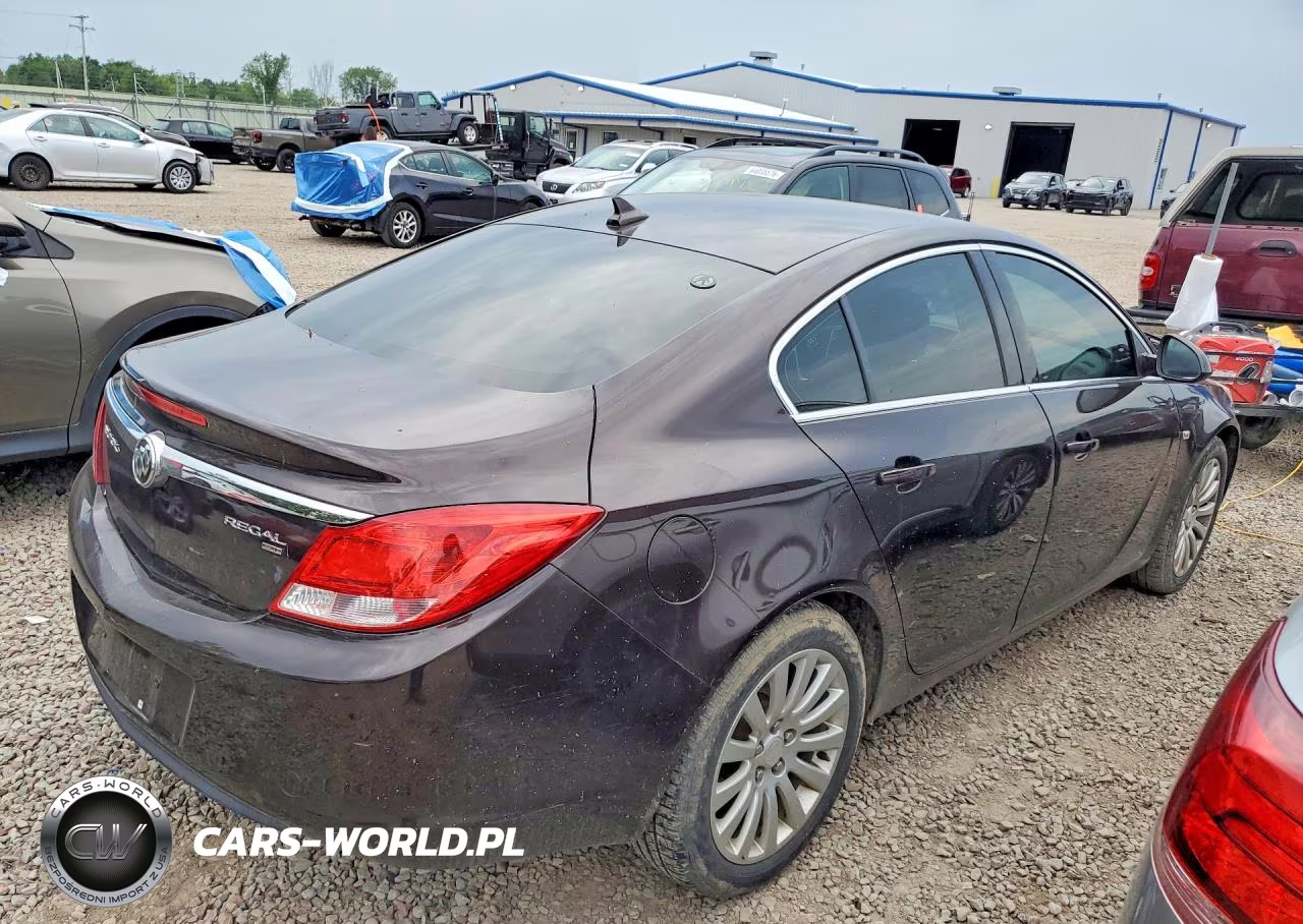 2011 Buick Regal Cxl VIN:W04GP5EC0B1084385 - 3