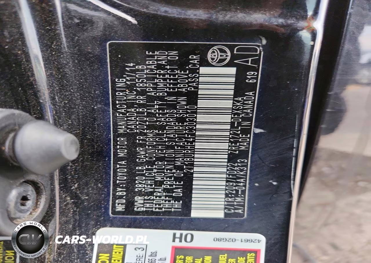 2015 Toyota Corolla S Plus VIN:2T1BURHE4FC303010 - 13
