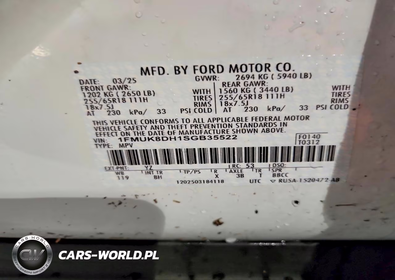 2025 Ford Explorer Active VIN:1FMUK8DH1SGB35522 - 13