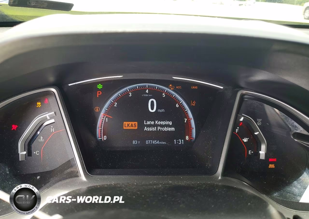 2019 Honda Civic Sport VIN:2HGFC4B80KH307325 - 9