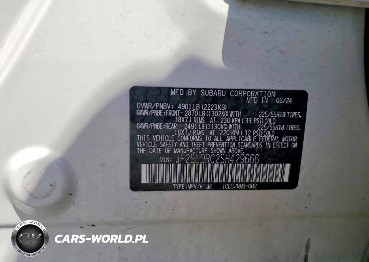 2025 Subaru Forester Limited VIN:JF2SLDRC2SH429666 - 12