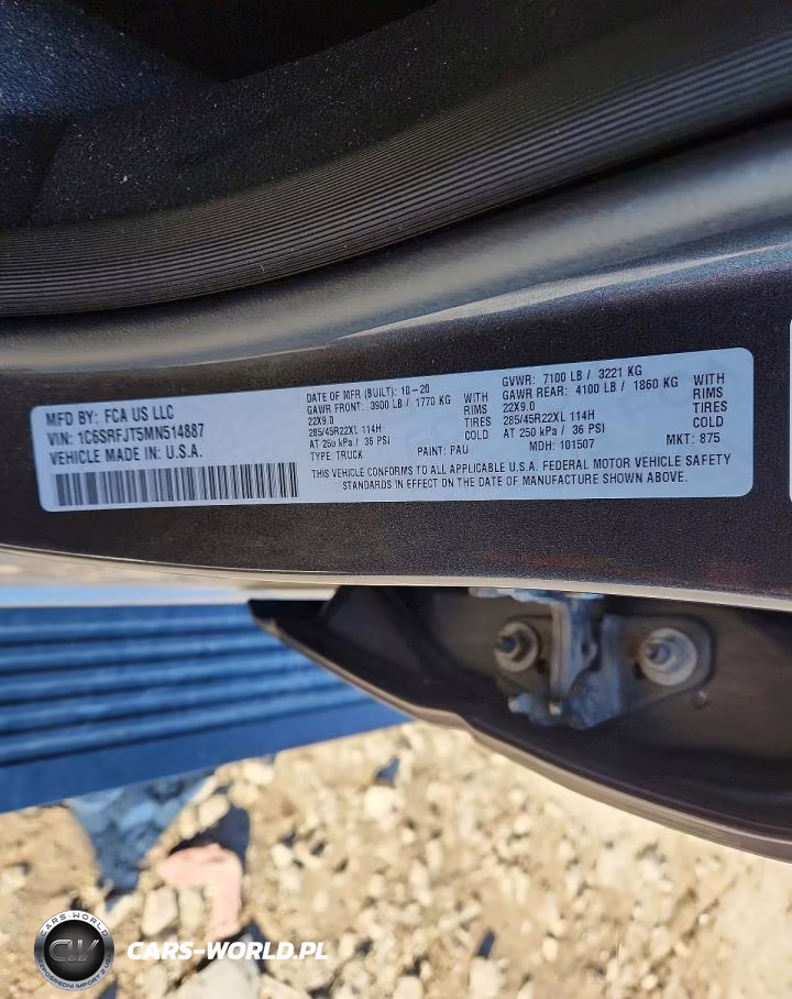 2021 Ram 1500 Laramie VIN:1C6SRFJT5MN514887 - 13