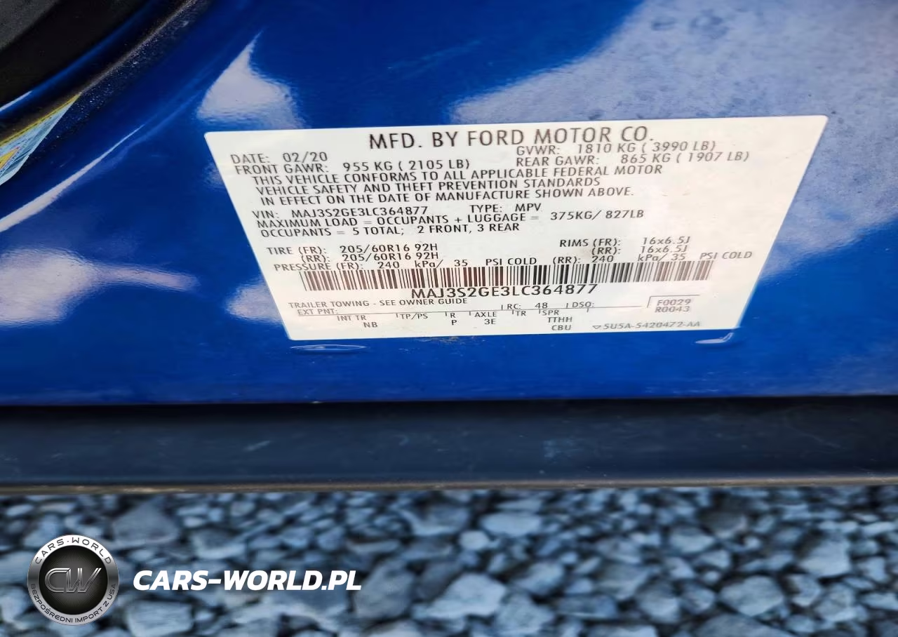 2020 Ford Ecosport Se VIN:MAJ3S2GE3LC364877 - 14