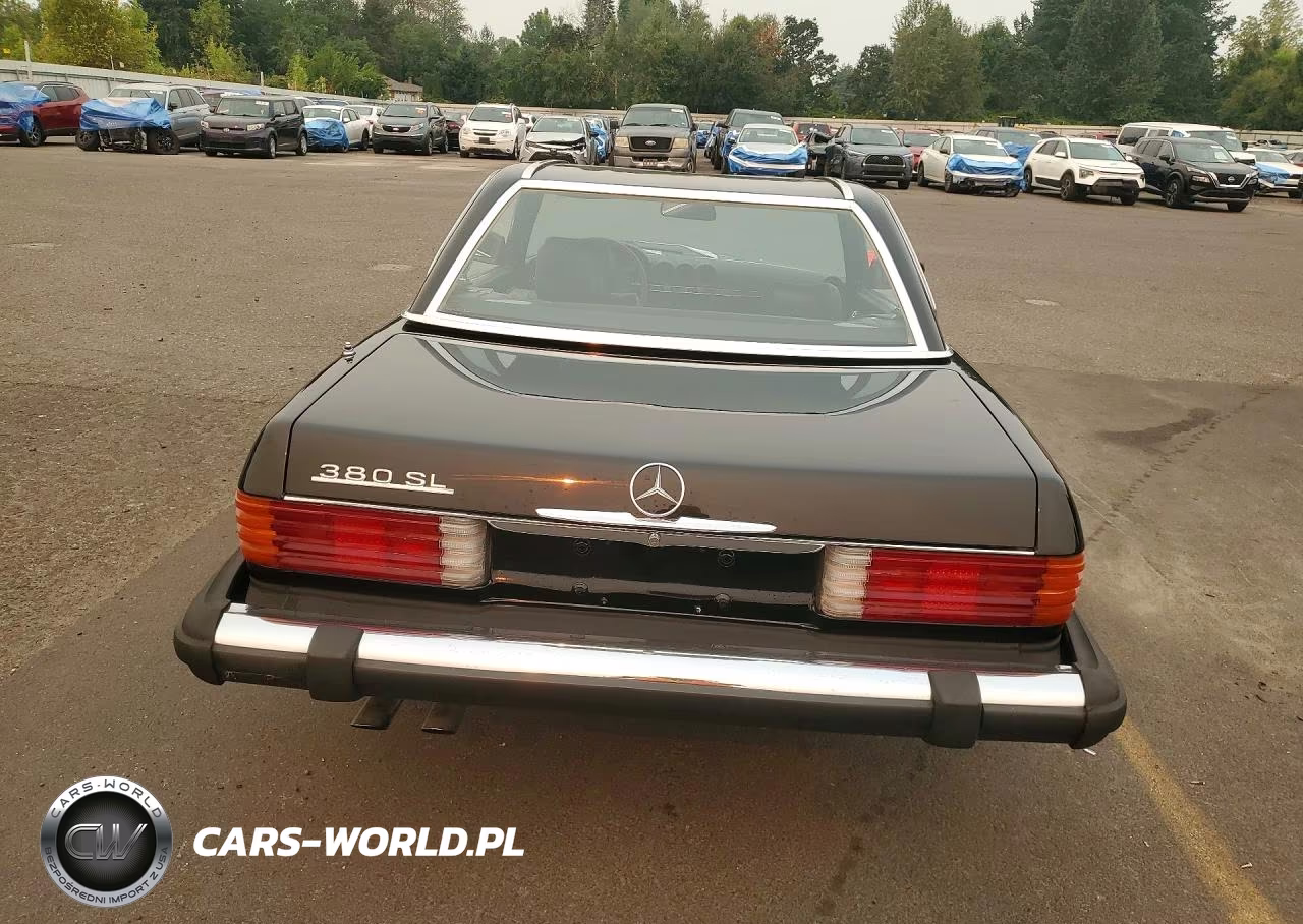 1981 Mercedes-Benz 380 Sl VIN:WDBBA45A7BB005698 - 6