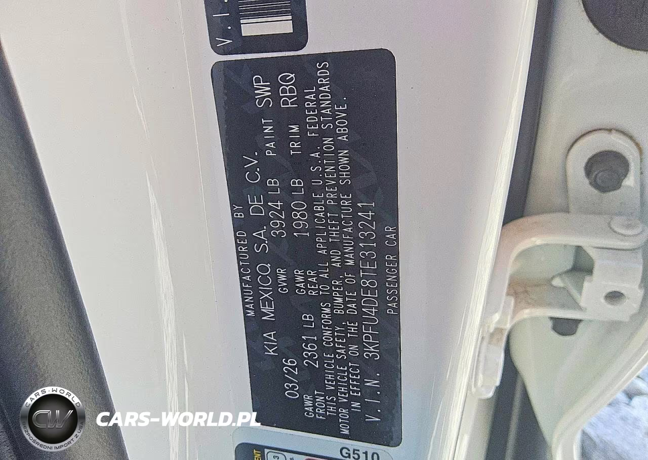 2026 Kia K4 Ex VIN:3KPFU4DE8TE313241 - 12