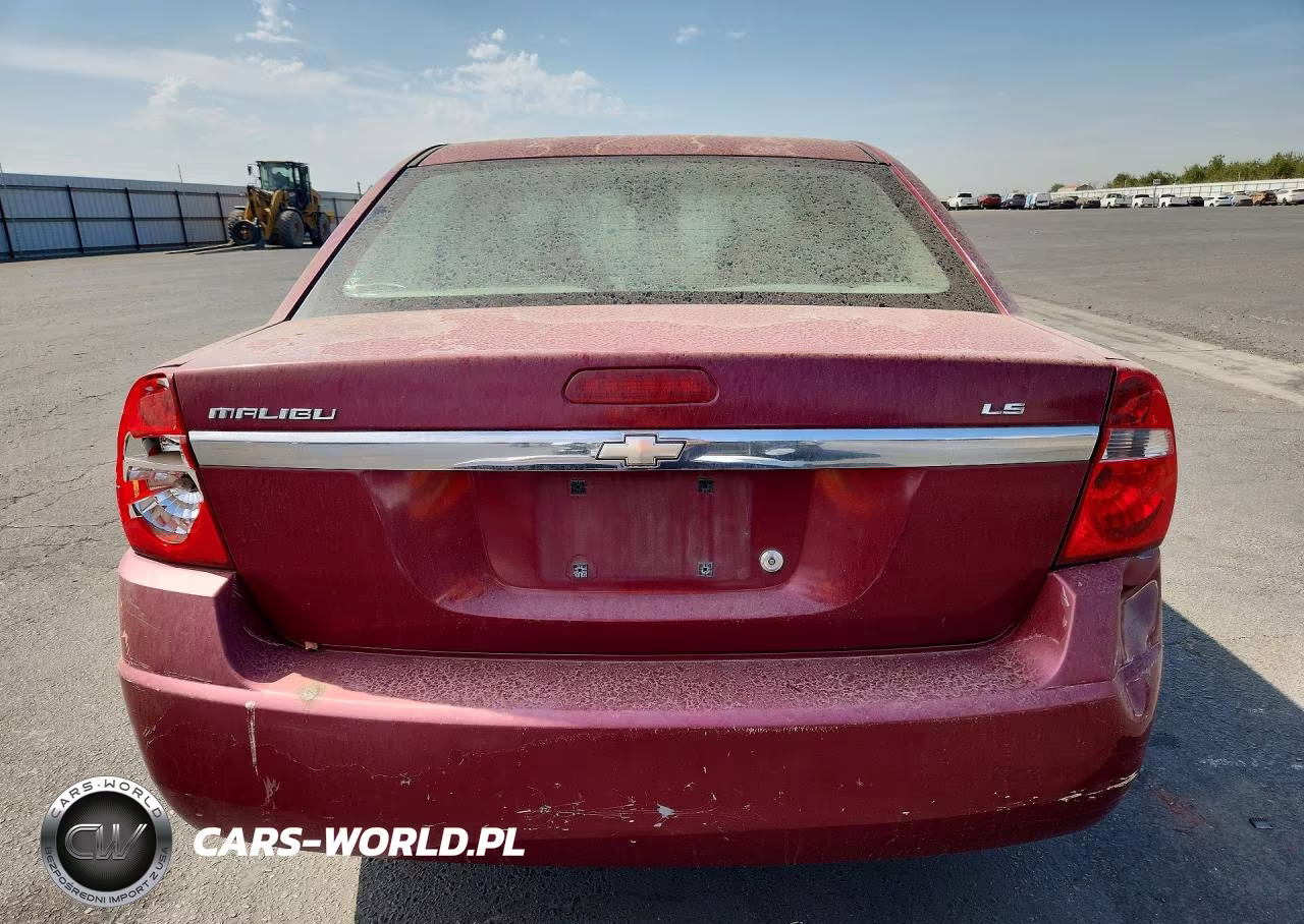 2007 Chevrolet Malibu Ls VIN:1G1ZS58F37F136887 - 6