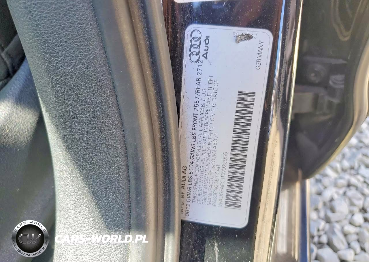 2013 Audi A6 Premium Plus VIN:WAUGFAFC1DN022955 - 12