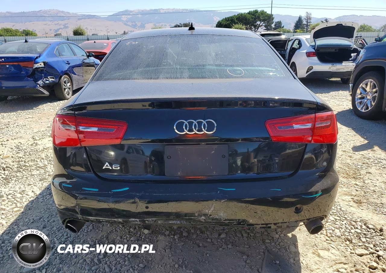 2013 Audi A6 Premium Plus VIN:WAUGFAFC1DN022955 - 6