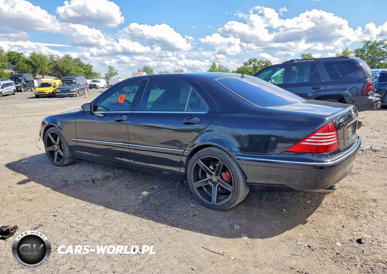 2001 Mercedes-Benz S 430 VIN:WDBNG70J51A222272 - 2