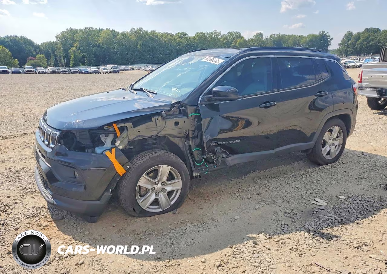 2022 Jeep Compass Latitude VIN:3C4NJCBB3NT182628 - 1
