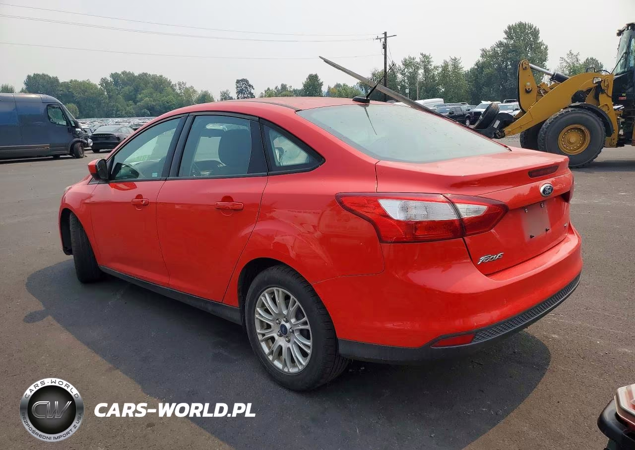 2012 Ford Focus Se VIN:1FAHP3F22CL417234 - 2