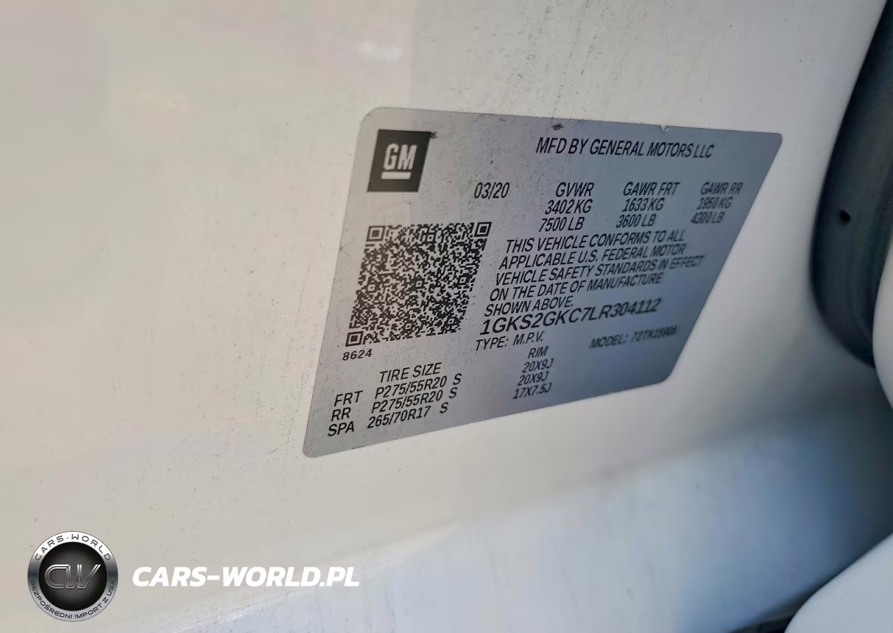 2020 GMC Yukon Xl K1500 Slt VIN:1GKS2GKC7LR304112 - 13