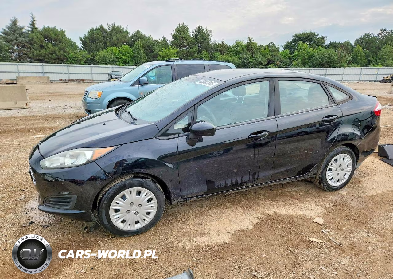 2017 Ford Fiesta S VIN:3FADP4AJ8HM155843 - 1